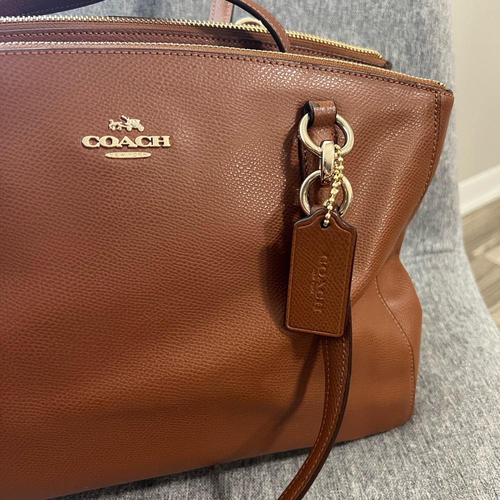 Coach Brown Leather Women's Bag